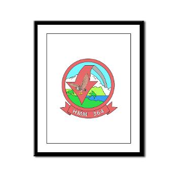 MMHS364 - M01 - 02 - Marine Medium Helicopter Squadron 364 - Framed Panel Print - Click Image to Close